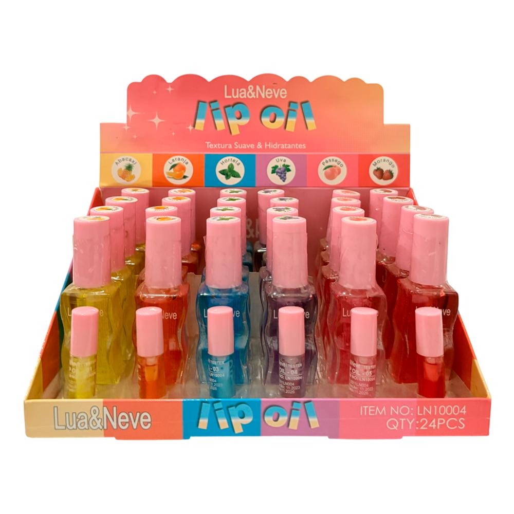 LIP OIL FRUTINHAS 24UN LUA & NEVE LN10004