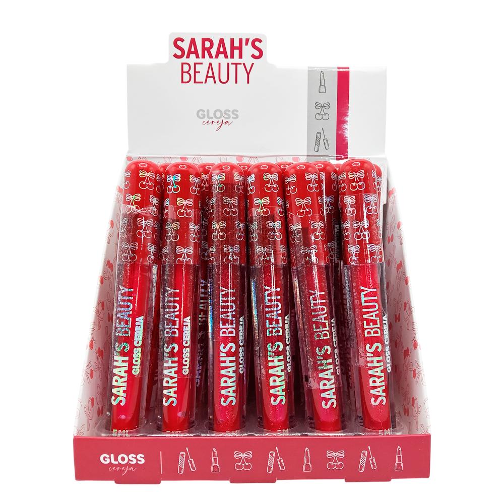 LIP GLOSS CEREJA 24UN SARAH´S BEAUTY SRB019