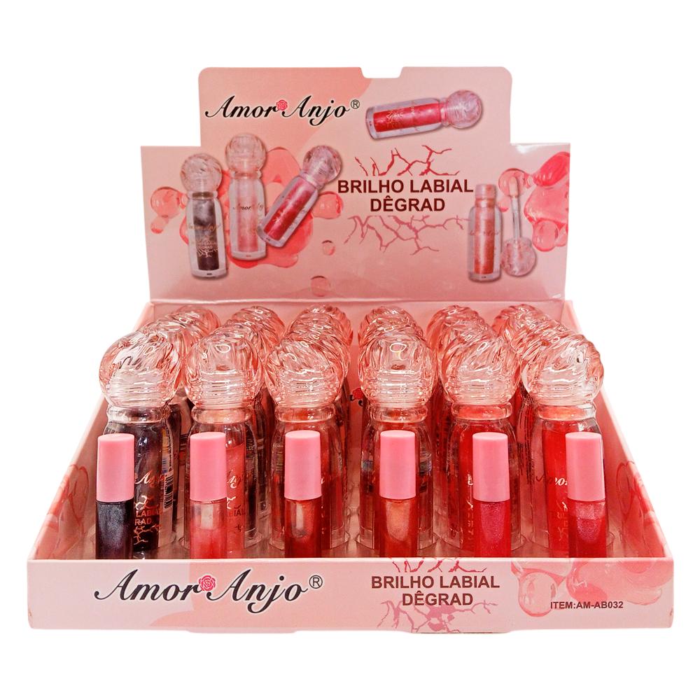 BRILHO LABIAL DEGRAD 24UN AMORANJO AM-AB032