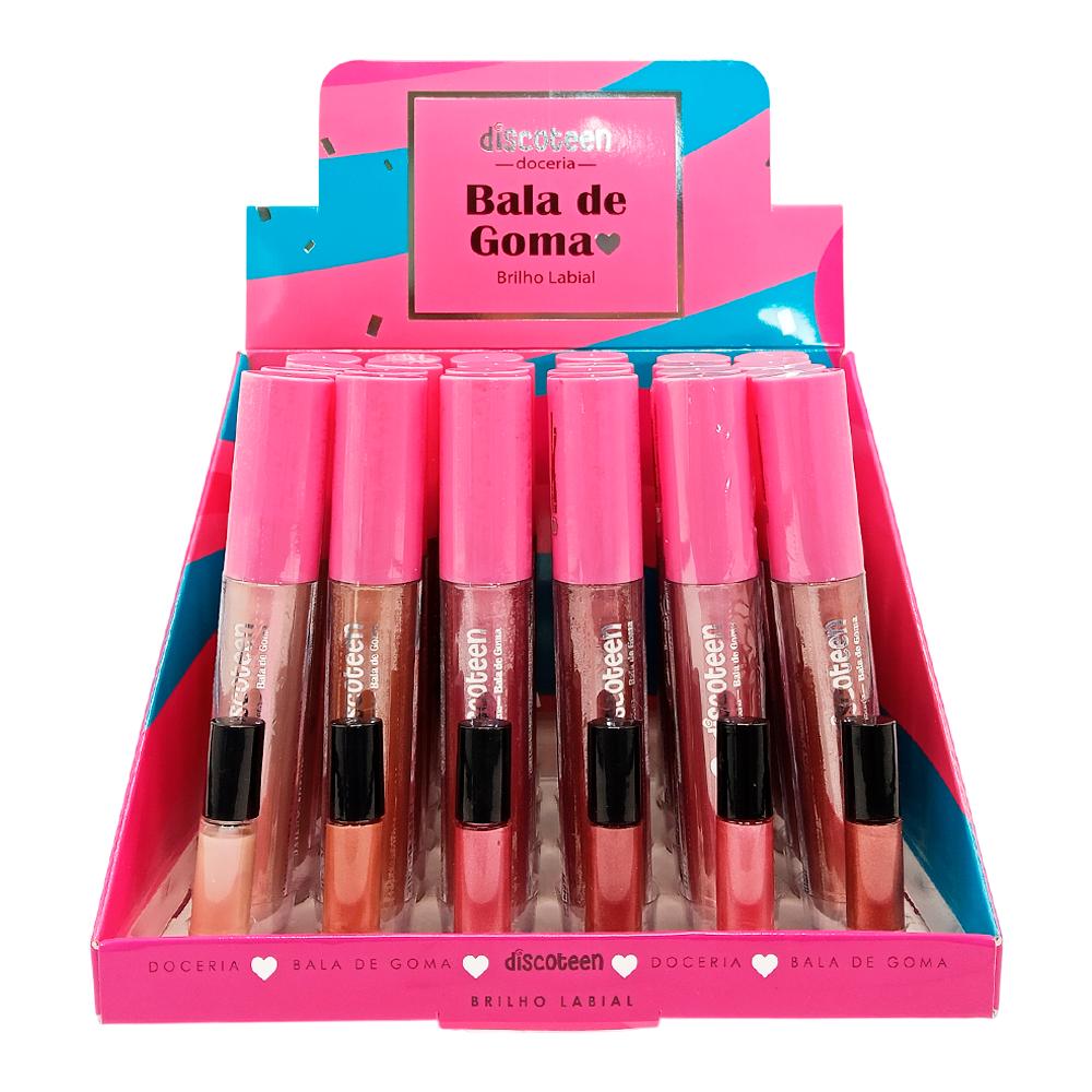 BILHO LABIAL BALA DE GOMA 24UN DISCOTEEN HB104277