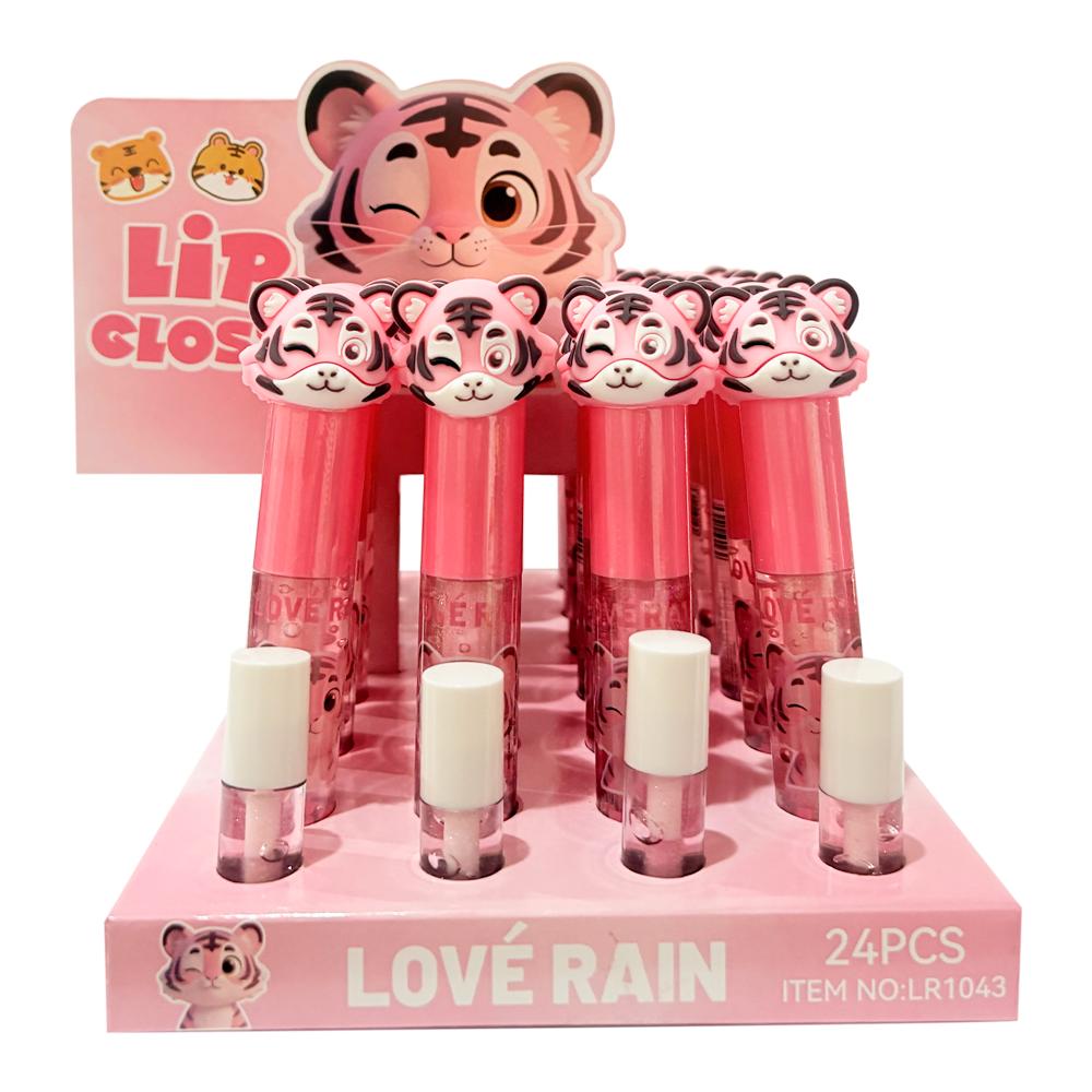 LIPGLOSS TIGRE ROSA 24UN LOVE RAIN LR1043