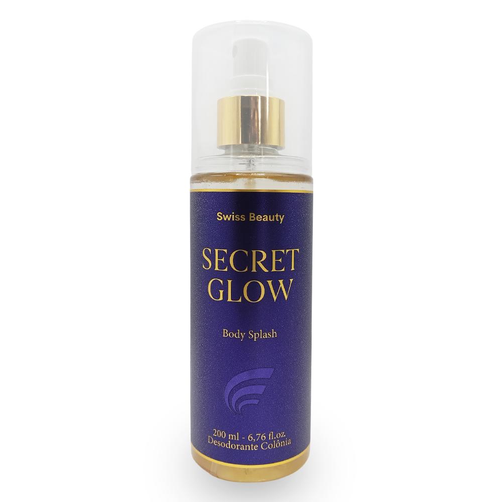 BODY SPLASH SECRET GLOW 200ML SWISS BEAUTY 1386