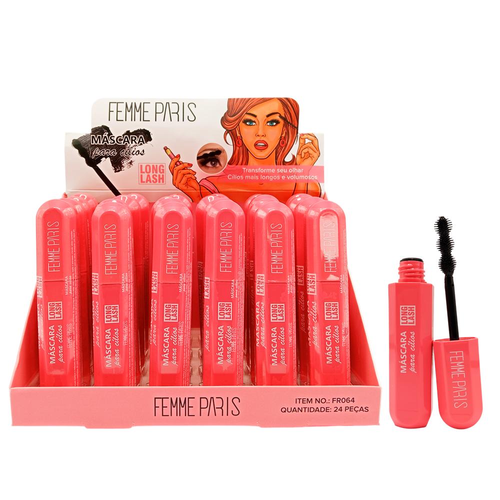MASCARA DE CILIOS LONG  LASH 24UN FEMME PARIS FR064