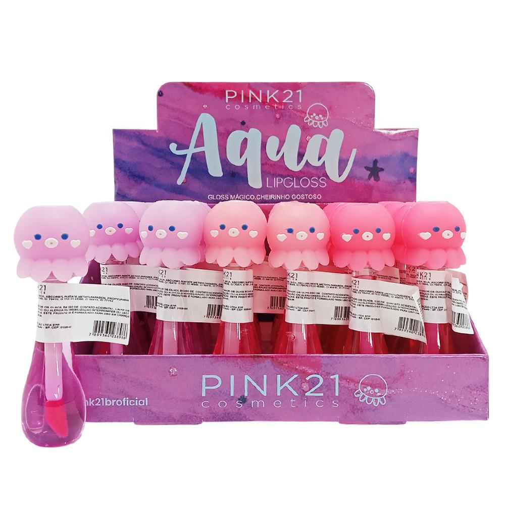 GLOSS MAGICO AQUA 24UN PINK21 CS3654