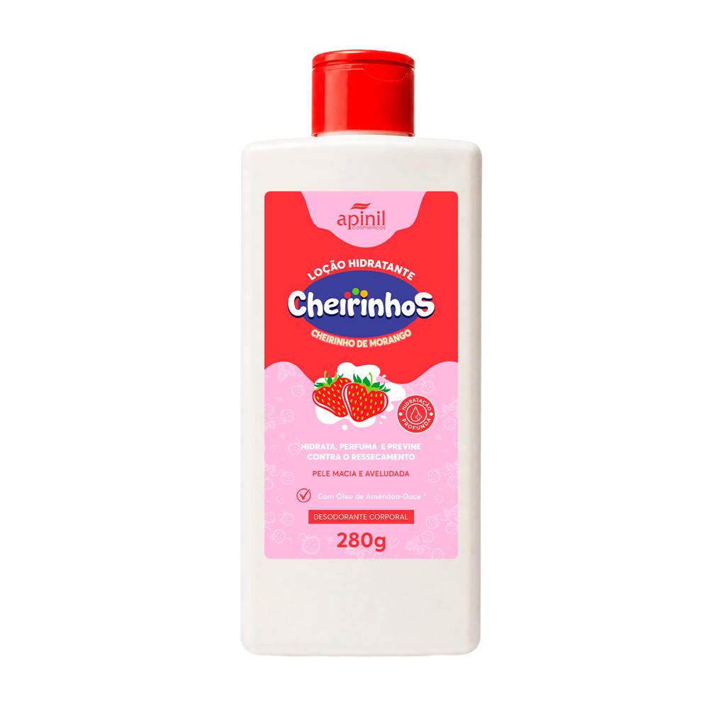 LOÇÃO HIDRATANTE CHEIRINHO MORANGO 280G APINIL 5939