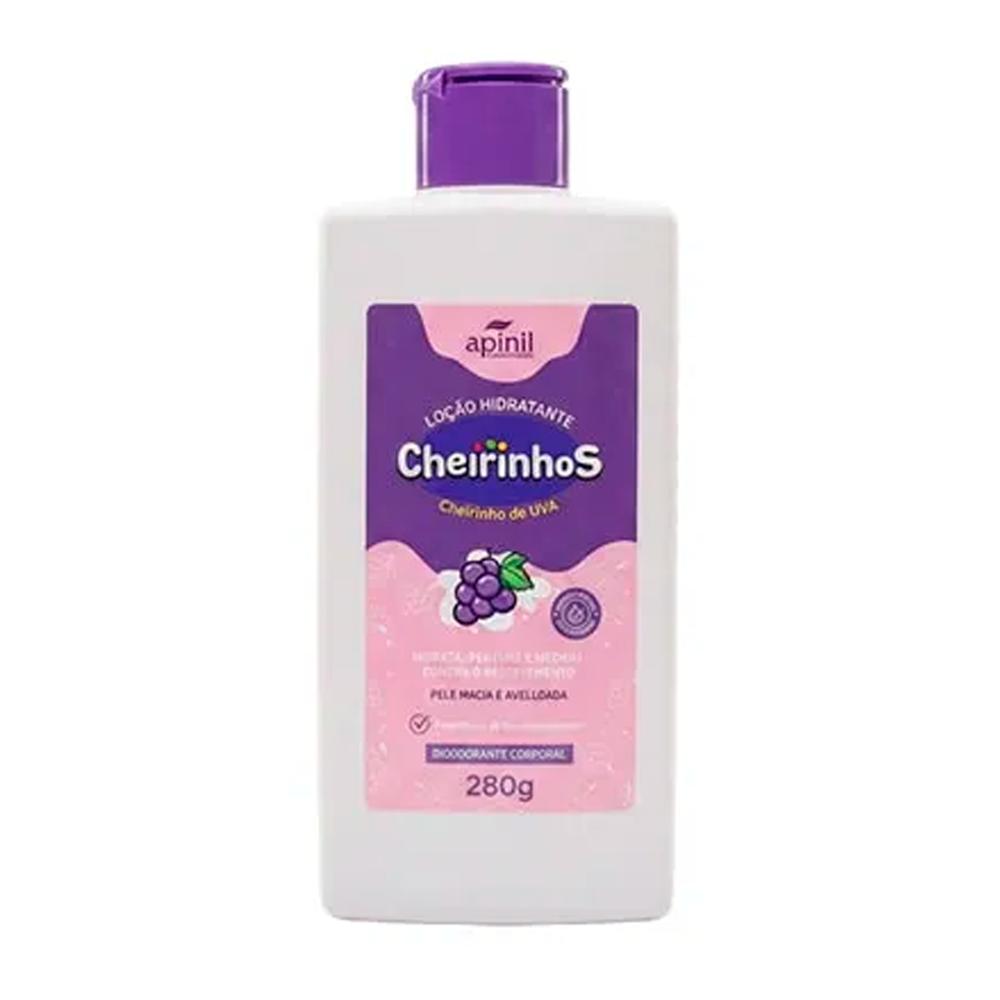 LOÇÃO HIDRATANTE CHEIRINHO UVA 280G APINIL 5938