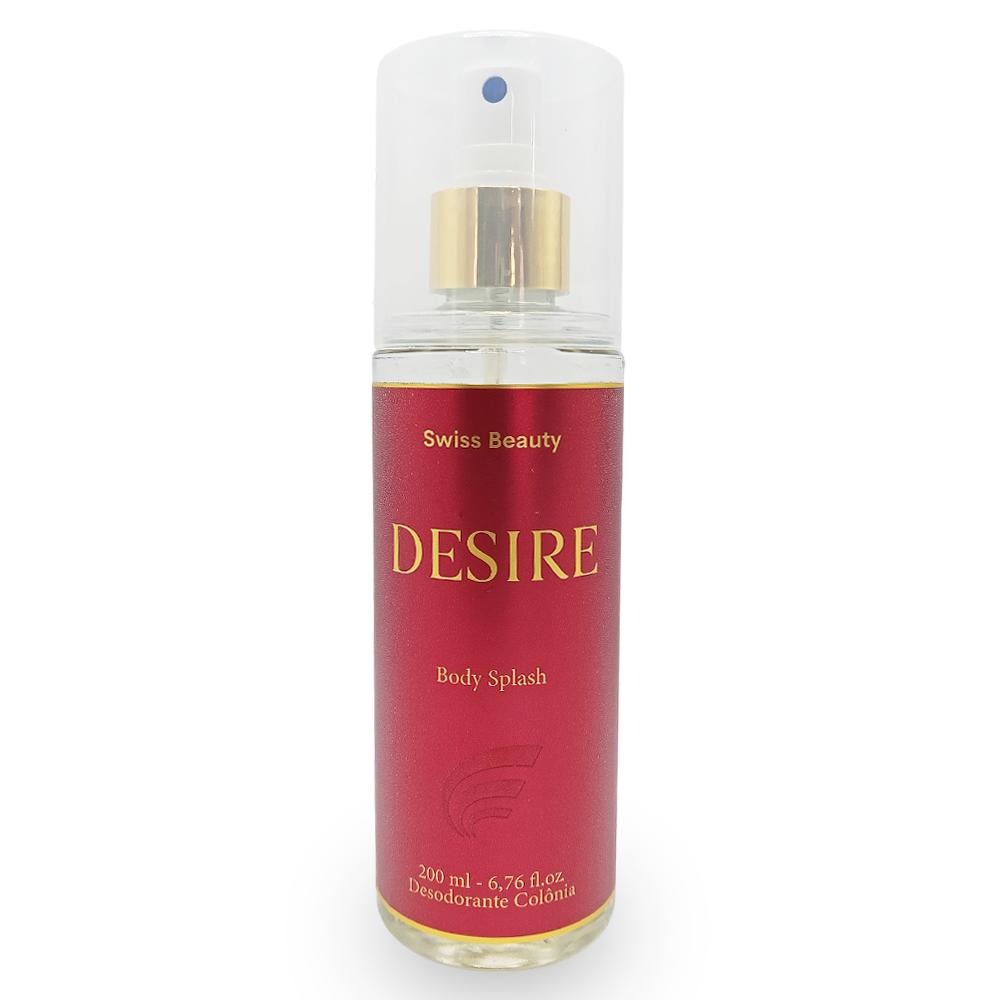 BODY SPLASH DESIRE 200ML SWISS BEAUTY 1388