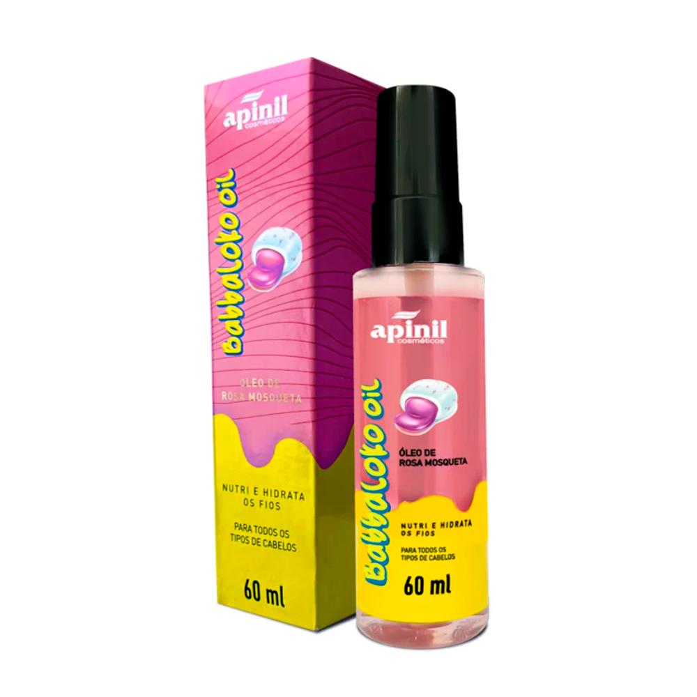 OLEO REPARADOR DE PONTAS BABBALOKO ROSA MOSQUETA OIL APINIL 2748