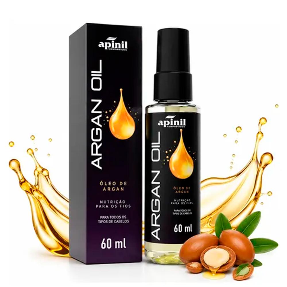 OLEO REPARADOR DE PONTAS ARGAN OIL 60ML APINIL 2749