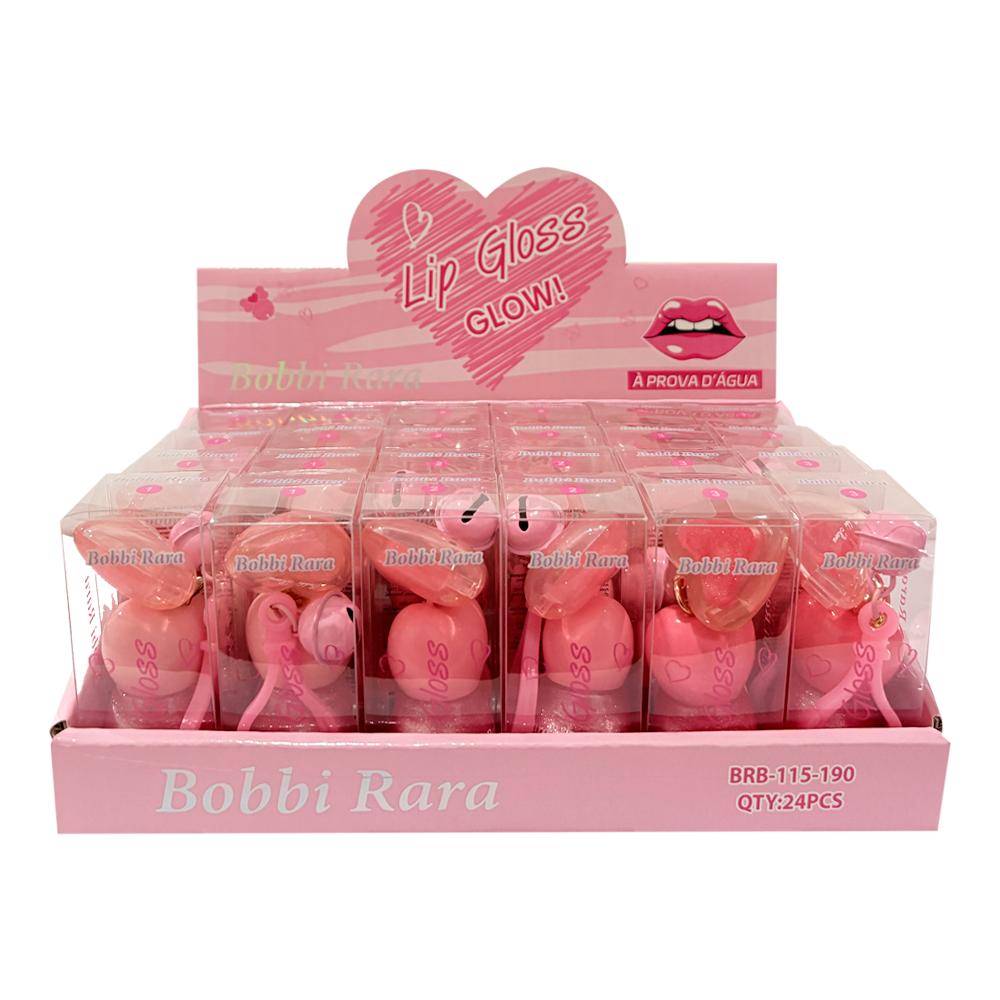 LIPGLOSS GLOW CHAVEIRO 24UN BOBBI RARA BRB115-190