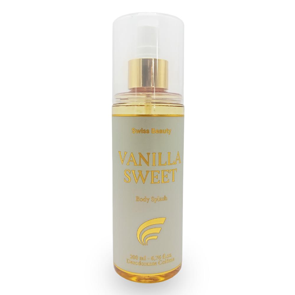 BODY SPLASH VANILLA SWEET 200ML SWISS BEAUTY 1674