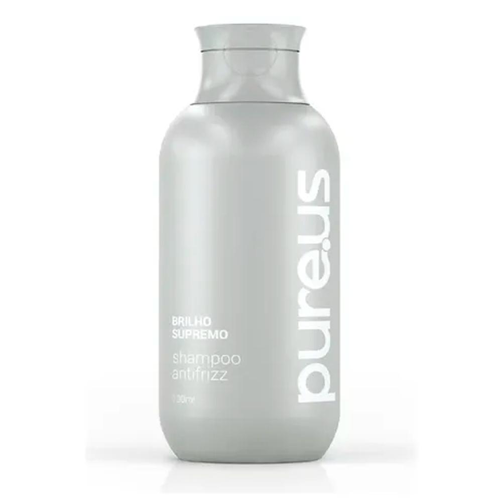 SHAMPOO ANTIFRIZZ BRILHO SUPREMO 100ML PURE.US