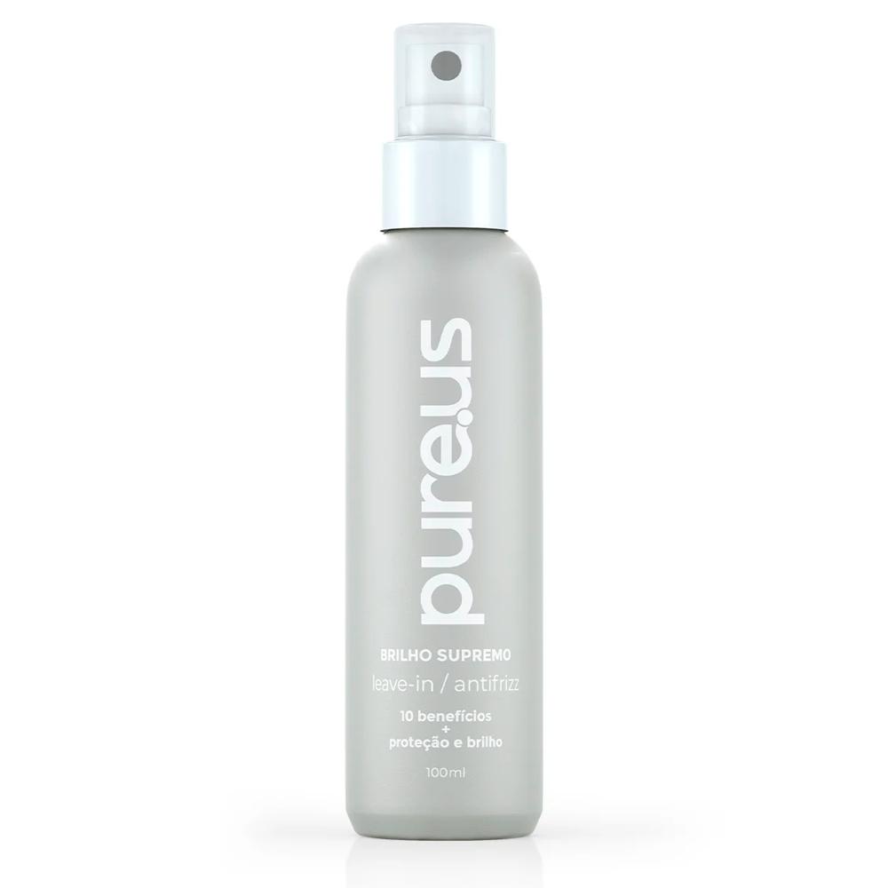 SPRAY LEAVE-IN ANTIFRIZZ BRILHO SUPREMO 100ML PURE.US