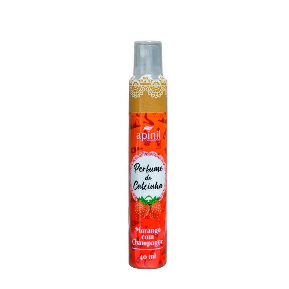 PERFUME CALCINHA MORANGO COM CHAMPANGNE 40ML APINIL AP3185