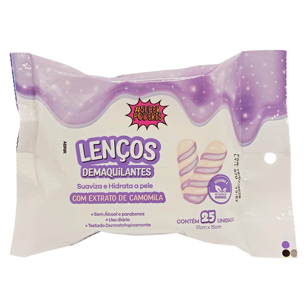 LENÇO DEMAQUILANTE MARSHMALLOW SUPERPODERES LDSP09