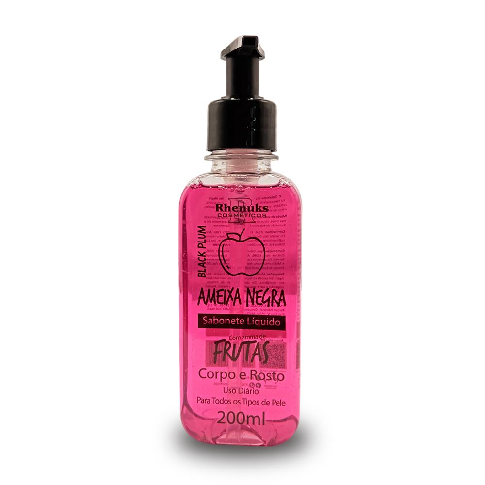 SABONETE CORPO E ROSTO AMEIXA NEGRA 200ML RHENUKS 141