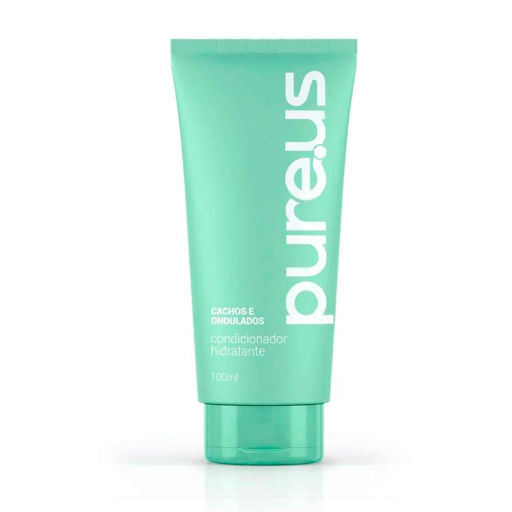 CONDICIONADOR HIDRATANTE CACHOS E ONDULADOS 100ML PURE.US