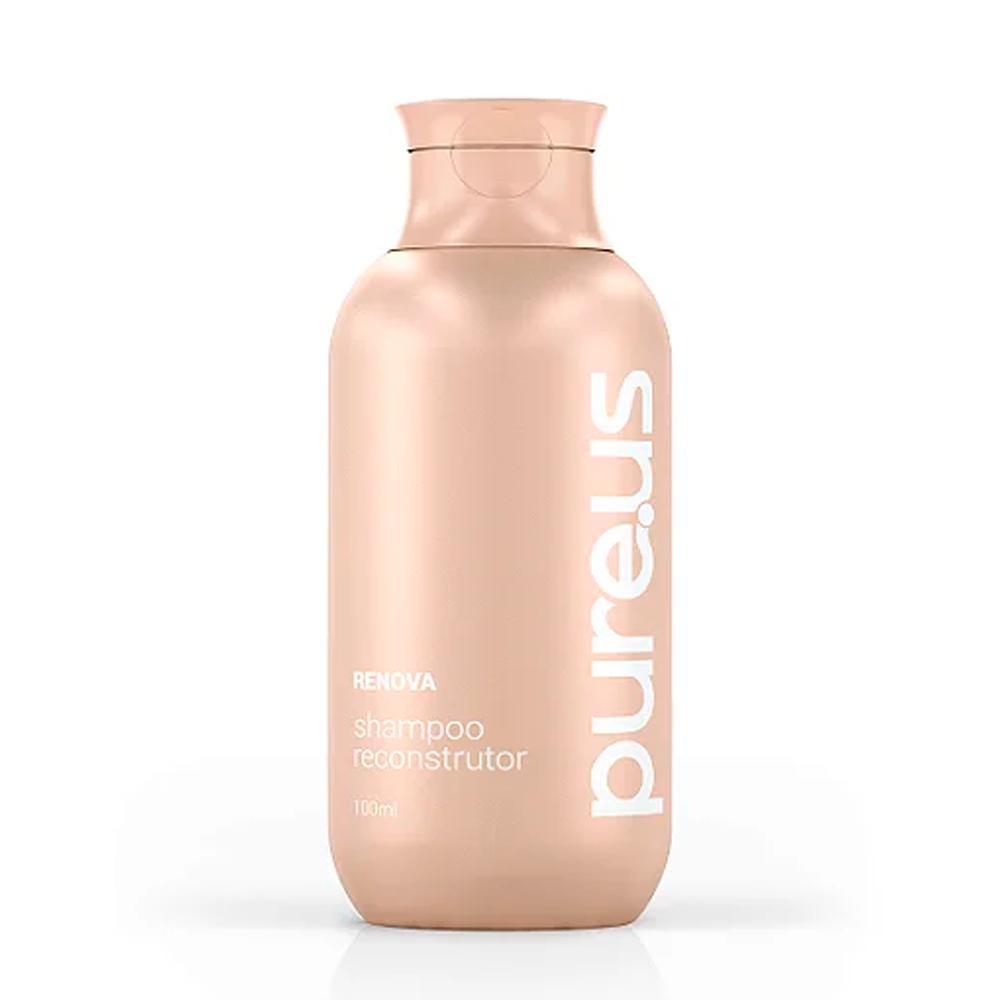 SHAMPOO RECONSTRUTOR RENOVAR 100ML PURE.US