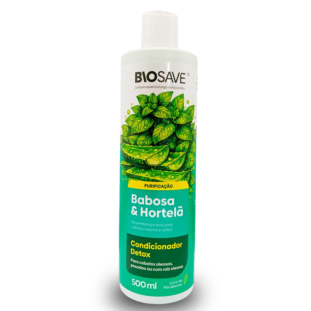 CONDICIONADOR DETOX BABORA & HORTELA 500ML BIOSAVE 01428