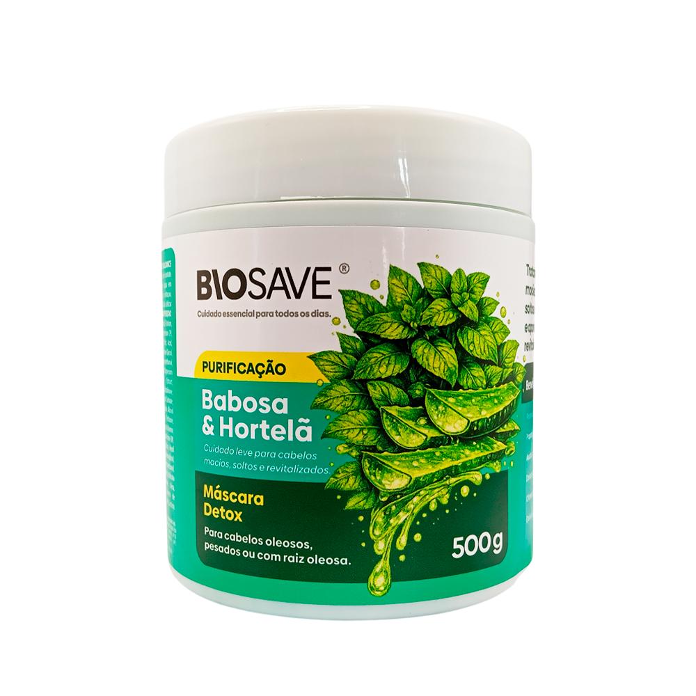 MASCARA DETOX BABORA & HORTELA 500G BIOSAVE 01435