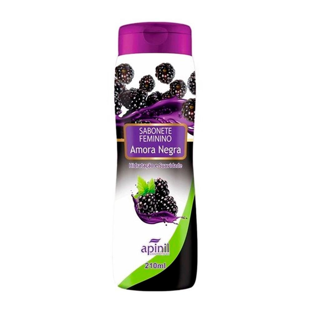 SABONETE INTIMO AMORA NEGRA 200ML APINIL AP505