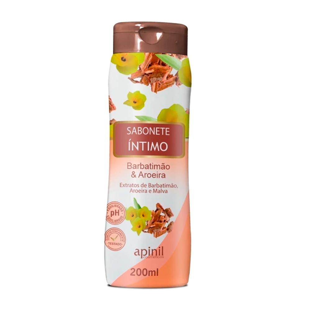 SABONETE INTIMO BARBATIMÃO E AROEIRA 200ML APINIL AP595
