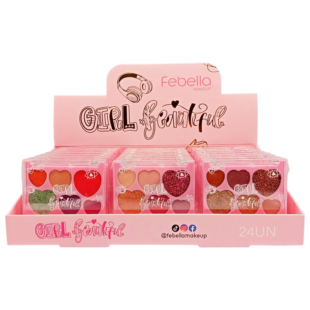 PALETA GIRL BEAUTIFUL 24UN FEBELLA PSO30344