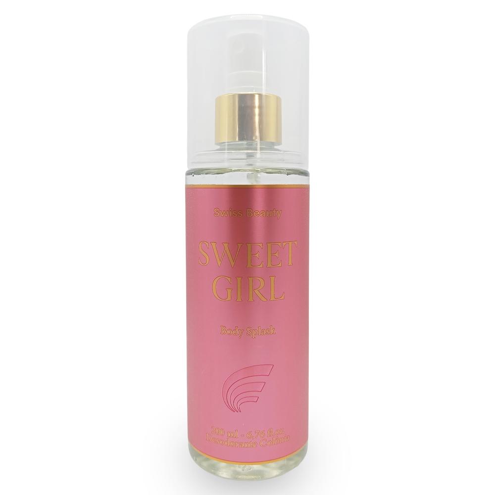 BODY SPLASH SWEET GIRL 200ML SWISS BEAUTY 1413