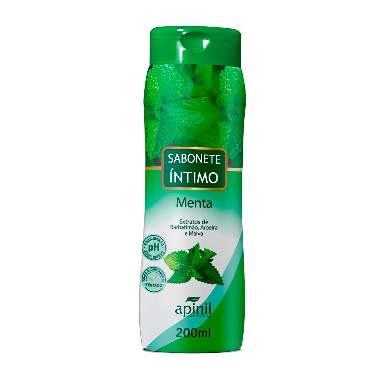SABONETE INTIMO MENTA 200ML APINIL AP468