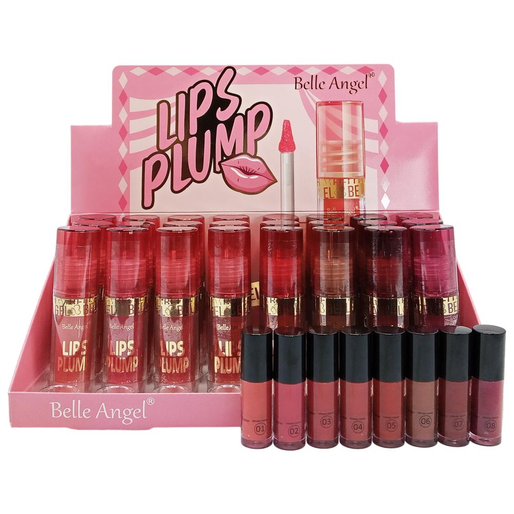 GLOSS LIPS PLUMP 24UN BELLEANGEL RB008