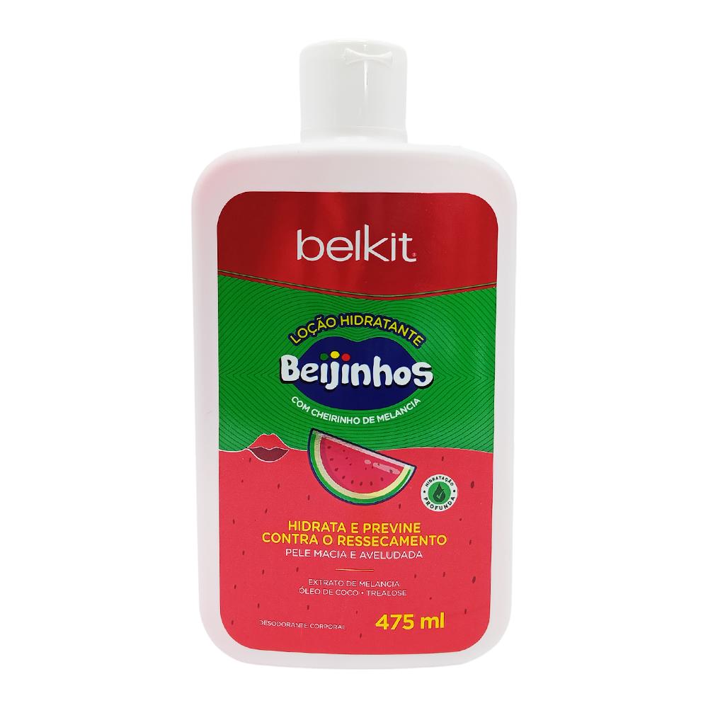 LOCAO HIDRATANTE BEIJINHOS MELANCIA 475ML BELKIT 1443