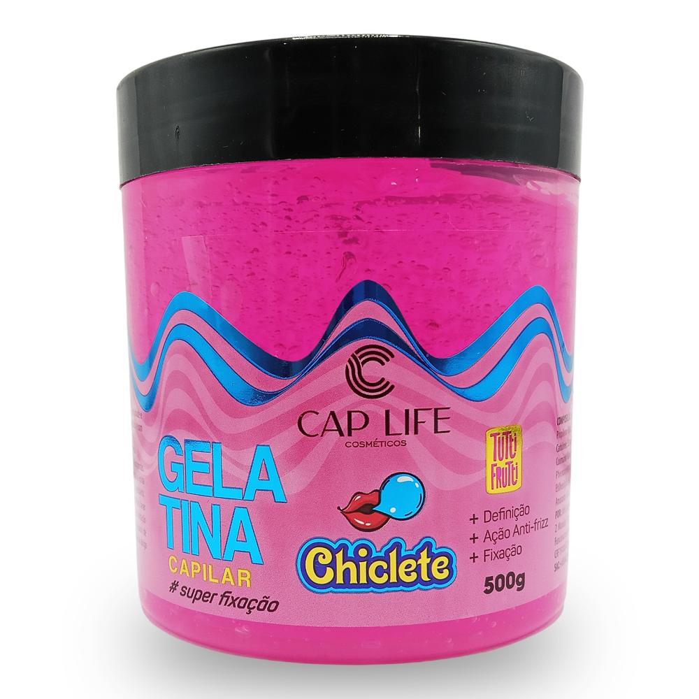 GELATINA CAPILAR CHICLETE 500G CAPLIFE