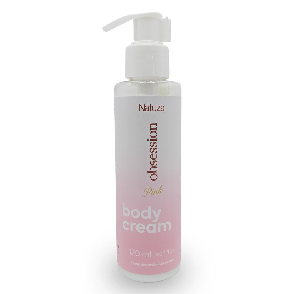 BODY CREAM OBSESSION PINK 120ML  NATUZA