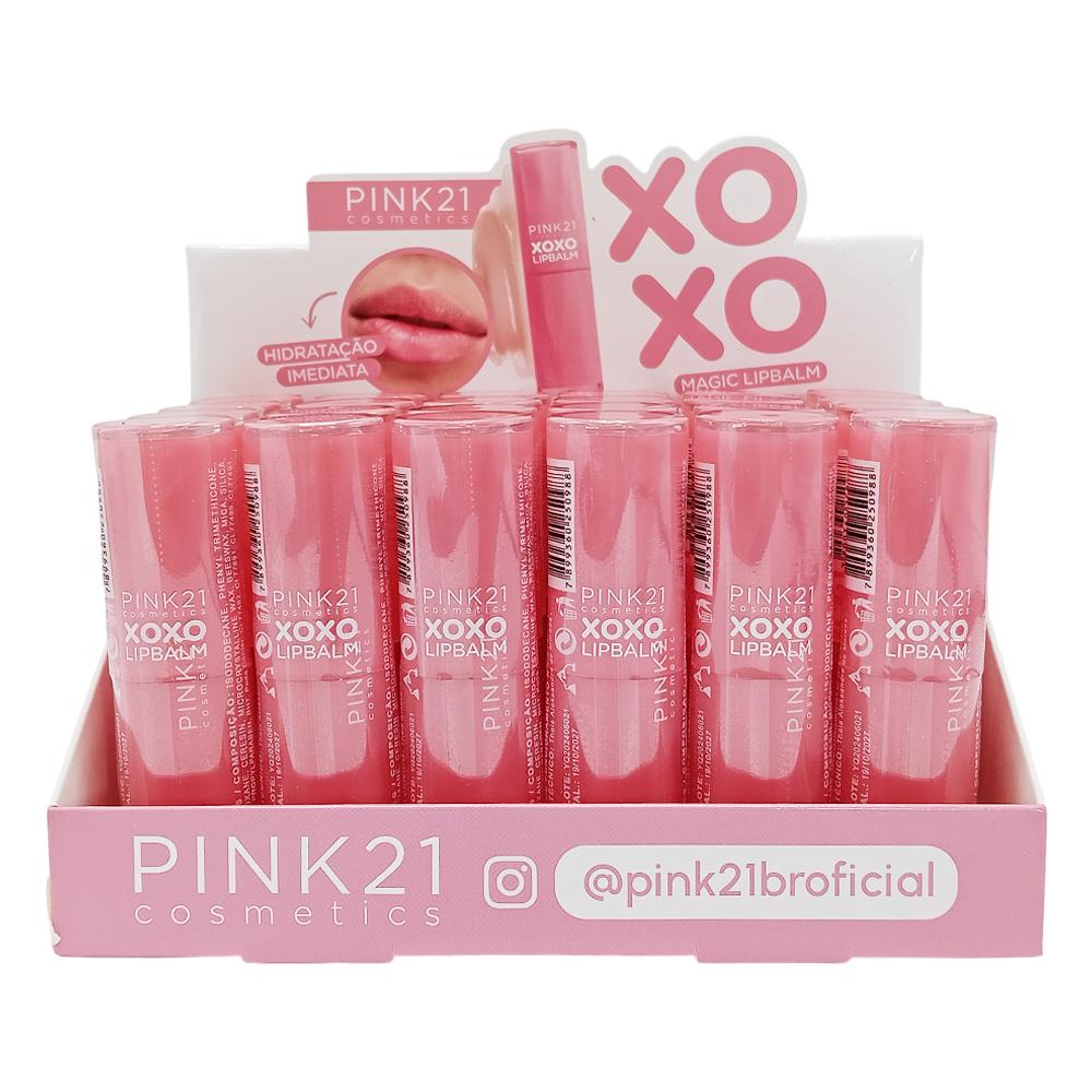 LIP BALM XOXO 24UN CS5280 PINK21