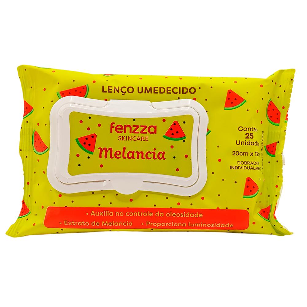 LENÇO UMEDECIDO MELANCIA COM TAMPA  FENZZA FZ53010