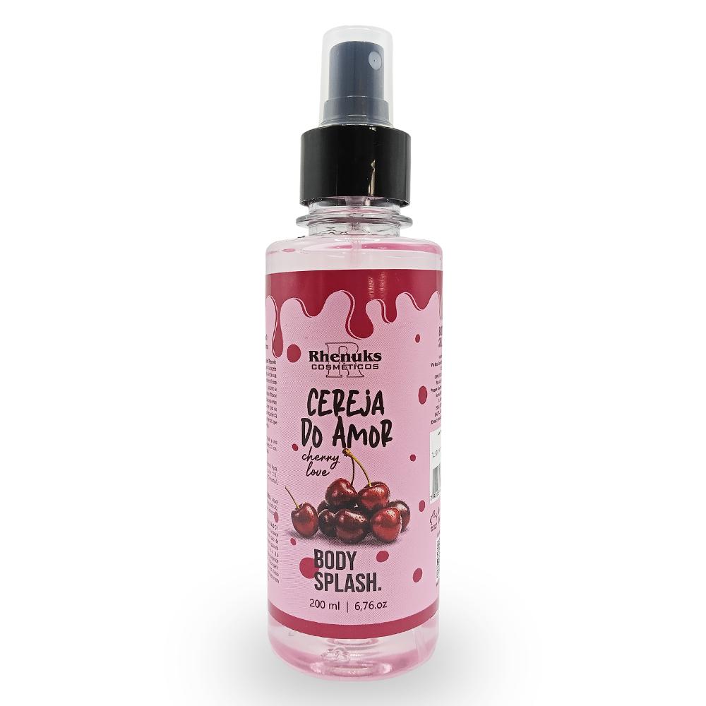 BODY SPLASH CEREJA DO AMOR 200ML RHENUKS 804