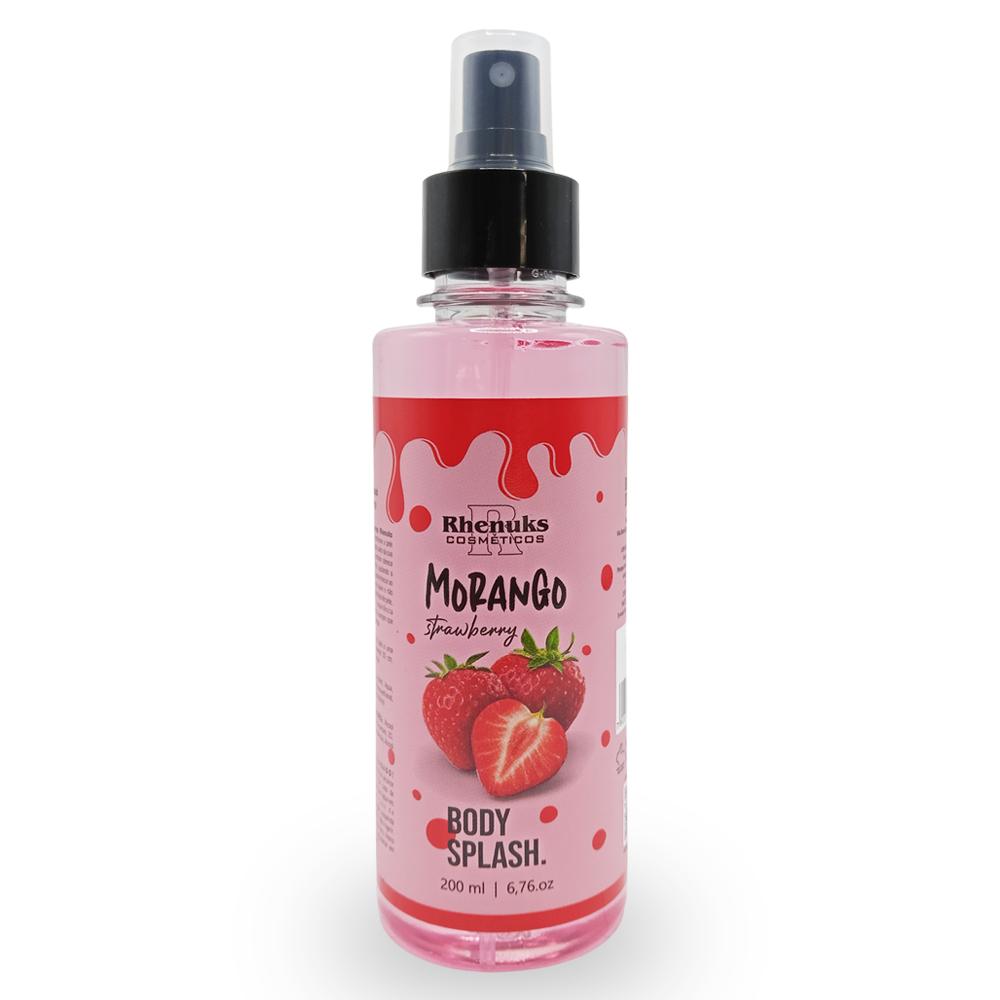 BODY SPLASH MORANGO 200ML RHENUKS 811