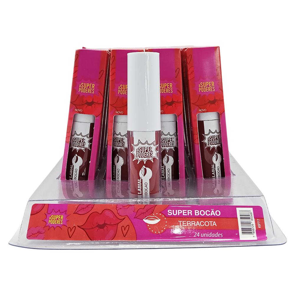 LIP GLOSS SUPER BOCAO 24UN SUPERPODERES SP717 01