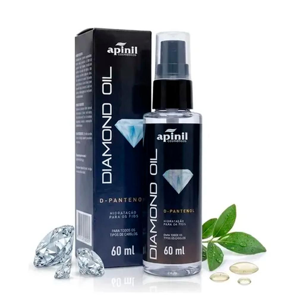 OLEO REPARADOR DE PONTAS DIAMOND D-PANTENOL OIL 60ML  APINIL 2746