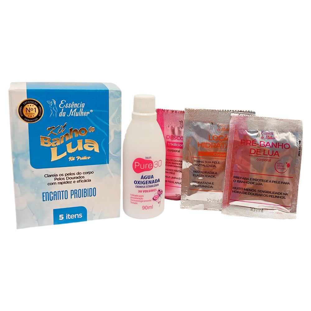 BANHO DE LUA ENCANTO PROIBIDO 5 ITENS ESSENCIADAMULHER