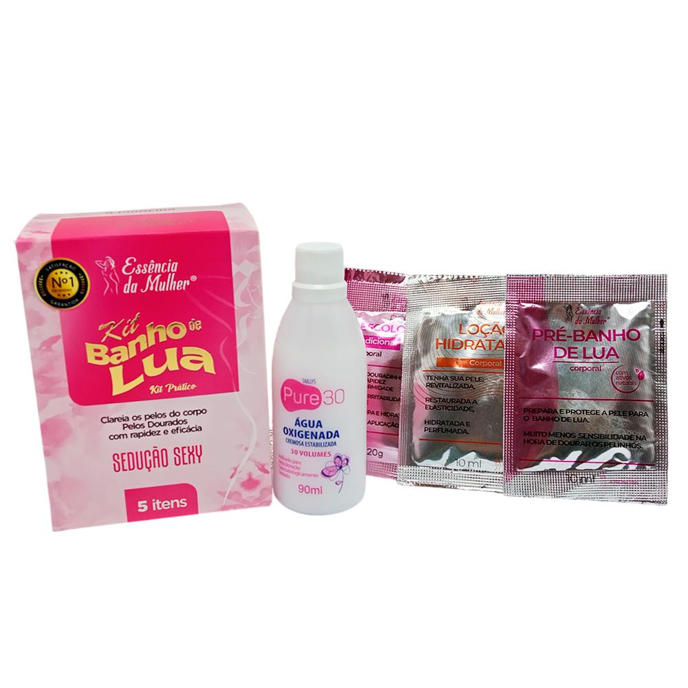 BANHO DE LUA SEDUCAO SEXY 5 ITENS ESSENCIADAMULHER