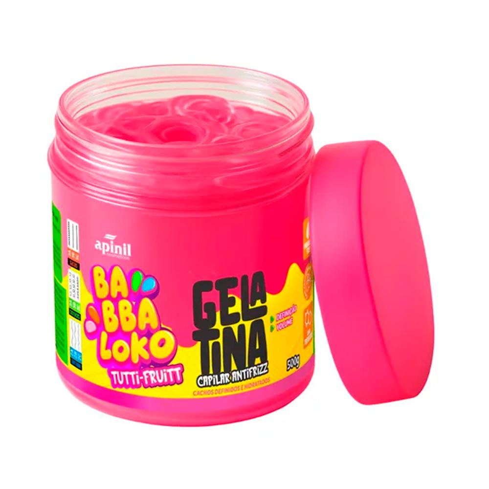 GELATINA CAPILAR BABBALOKO TUTT FRUITT 500G APINIL 5649