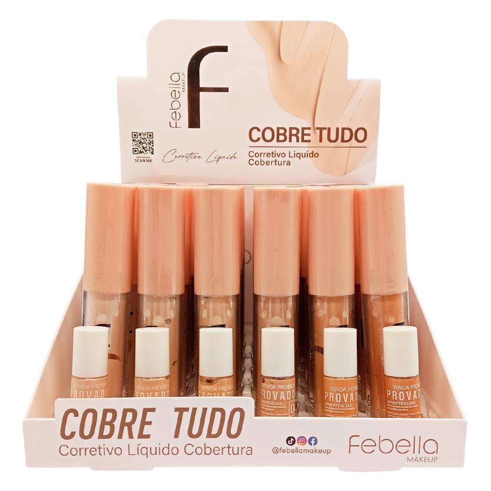 CORRETIVO LÍQUIDO COBRE TUDO 36UN FEBELLA CL50911