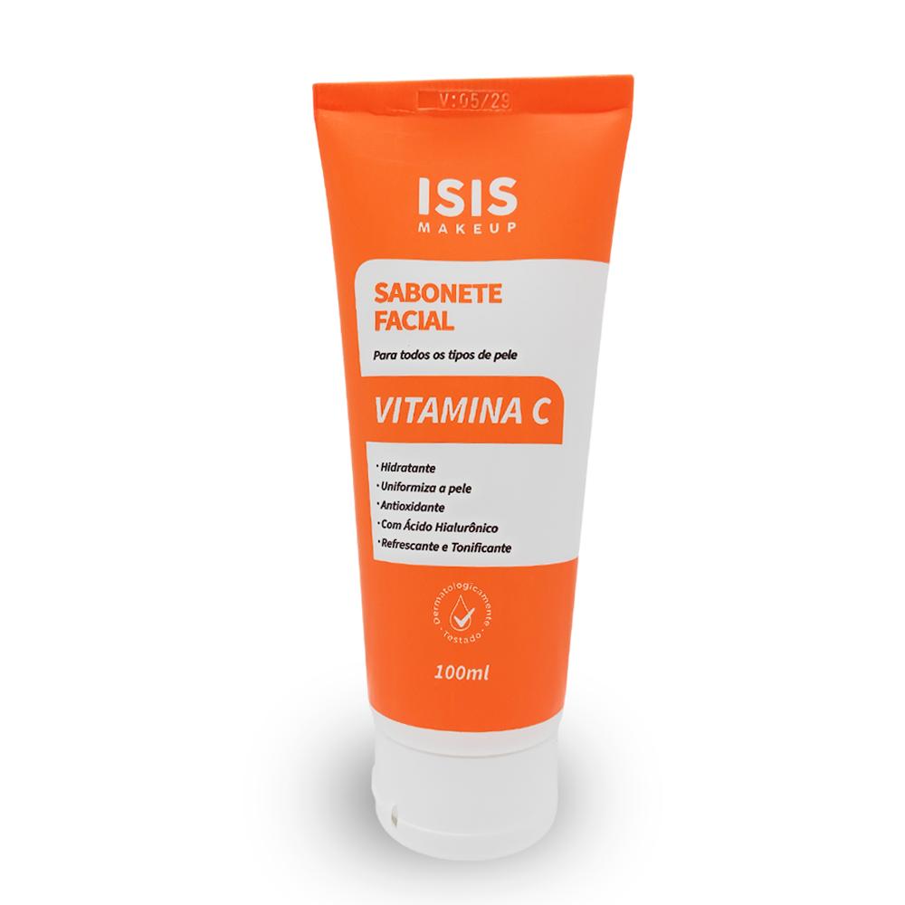 SABONETE FACIAL VITAMINA C 100ML ISISMAKEUP IS026