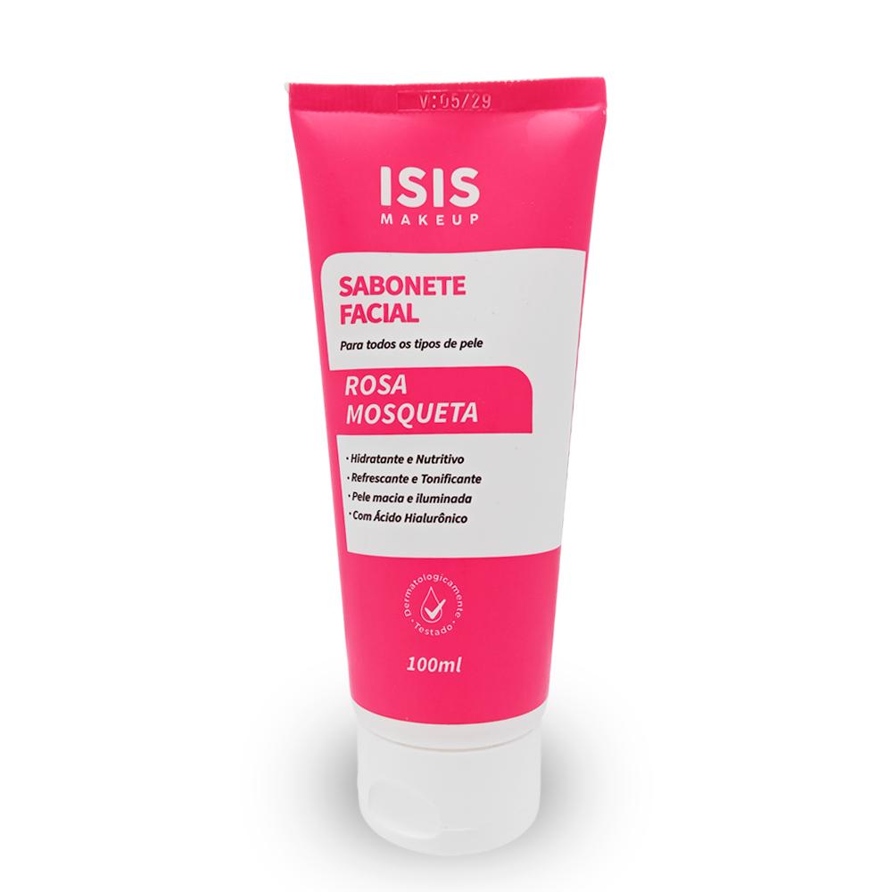SABONETE FACIAL ROSA MOSQUETA 100ML ISISMAKEUP IS027