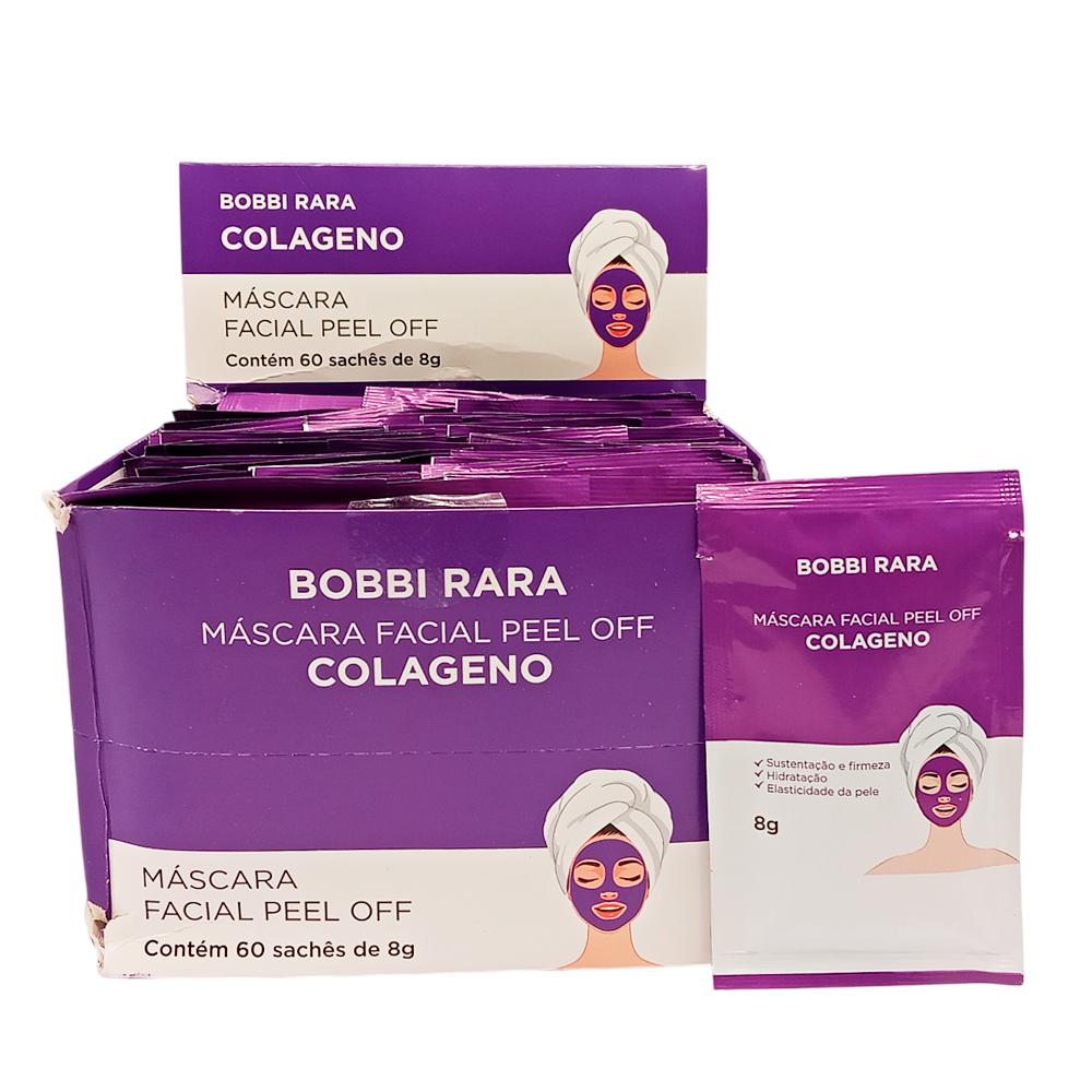 MÁSCARA FACIAL PEEL OFF COLAGENO 60UN BOBBIRARA BRM-0262