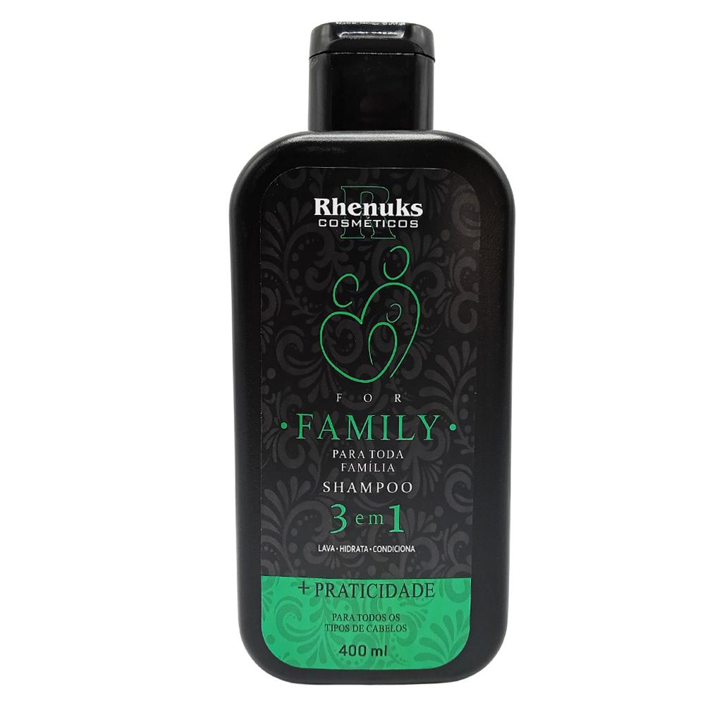 SHAMPOO FOR FAMILY 3IN1 400ML RHENUKS 064