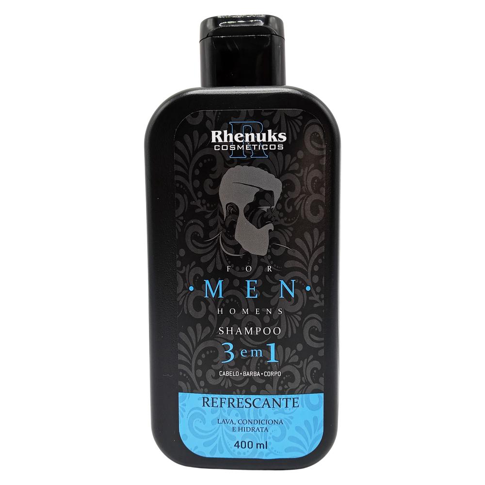 SHAMPOO FOR MEN 3IN1 400ML RHENUKS 065