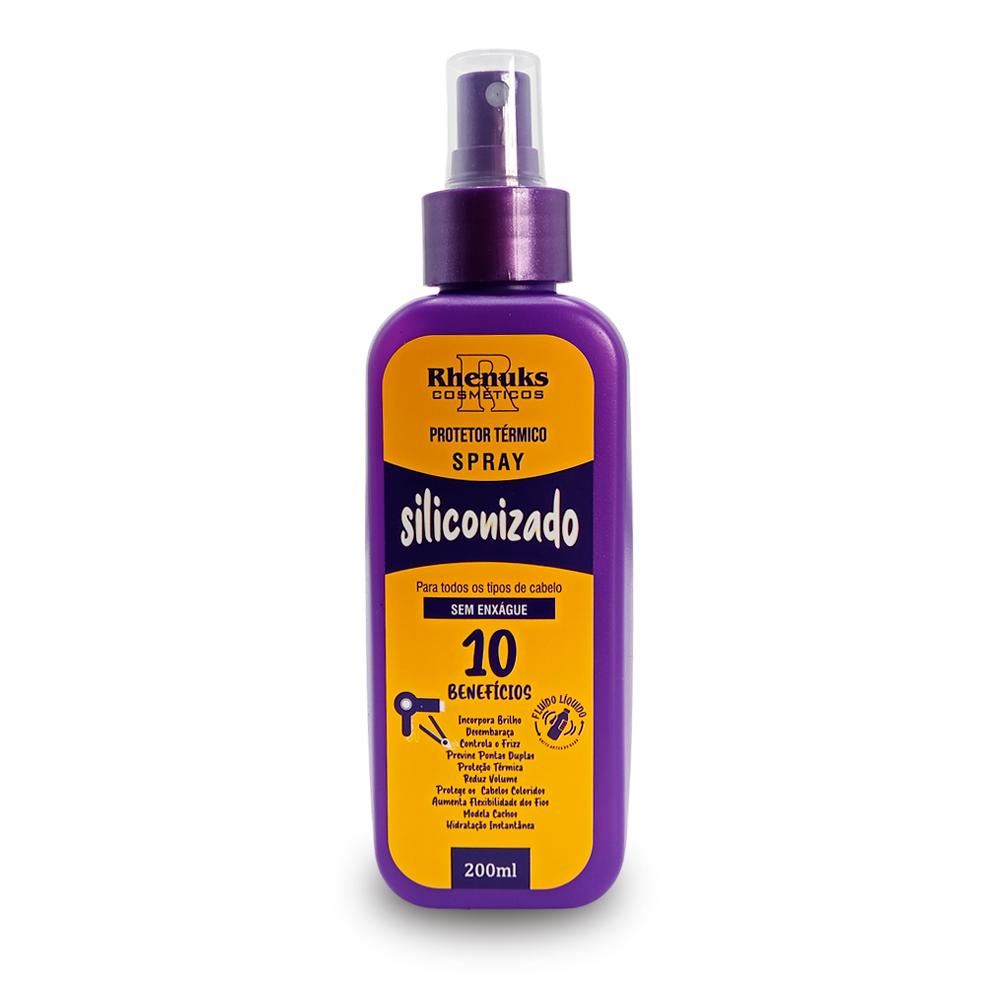 PROTETOR TERMICO CAPILAR  SILICONIZADO 200ML RHENUKS 068