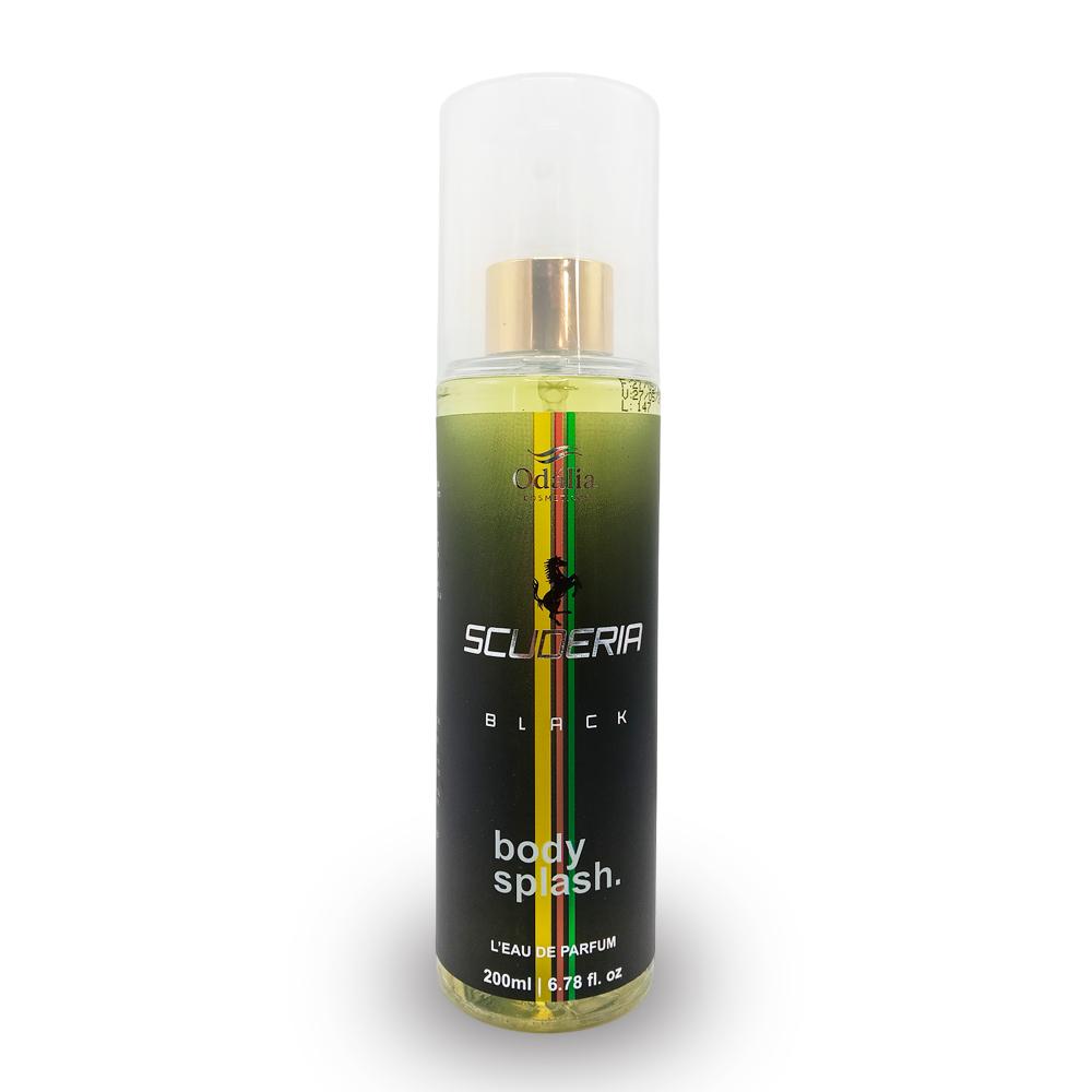 BODY SPLASH SCUDERIA BLACK 200ML ODALIA